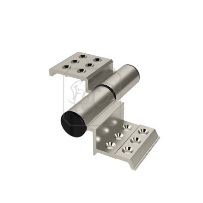 Bản lề HeleH 2D 4 cánh hệ xingfa Điện Zi Champagne