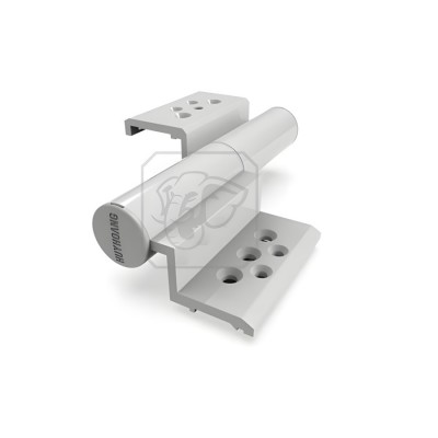 Bản lề HeleH 2D dài hệ 55 Sơn Trắng