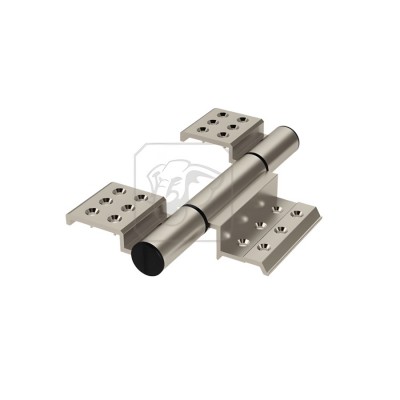 Bản lề Huy Hoàng 4D 4 cánh Xingfa Điện Zi Champagne