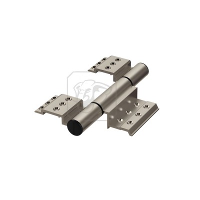 Bản lề lá Huy Hoàng 4D 2 cánh Xingfa Điện Zi Champagne