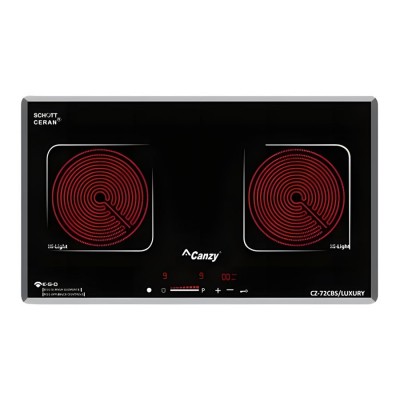 Bếp hồng ngoại đôi Canzy CZ-72CBS