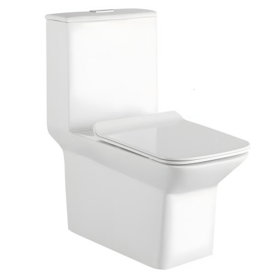 Bồn cầu 1 khối LUXTA LT-104 nắp êm