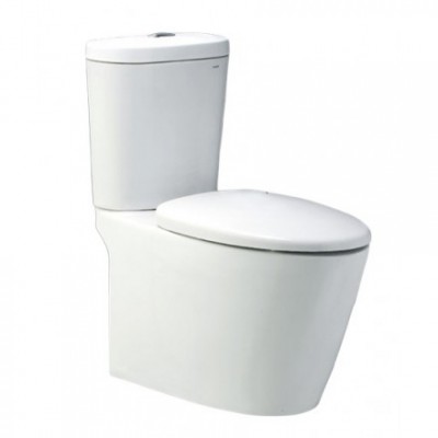 Bồn Cầu CAESAR CD1348 Thùng T1148 Nắp Êm