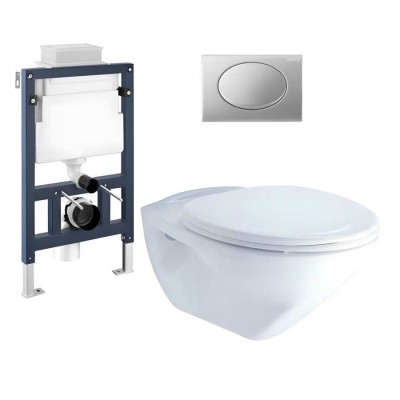 Bồn Cầu Cotto SC199(T) Treo Tường Thoát Ngang Tâm 230mm