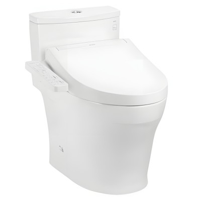 Bồn Cầu Điện Tử TOTO MS885CDW17 Nắp Rửa Washlet TCF23460AAA C2 Giấu Dây