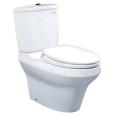 Bồn Cầu Hai Khối TOTO CS945PDT2 Nắp Đóng Êm TC393VS Thoát Ngang