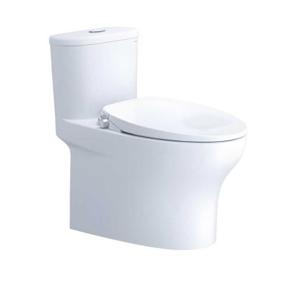 Bồn Cầu Nắp Rửa Cơ CAESAR C1394F/TAF060 1 Khối