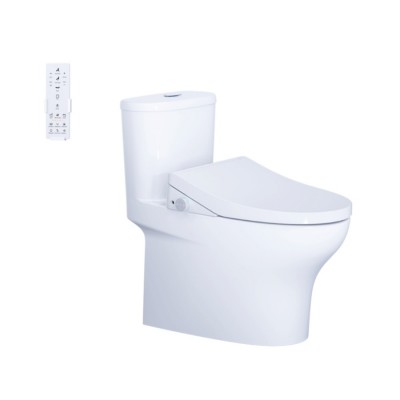 Bồn Cầu Nắp Rửa Điện Tử CAESAR C1394F/TAF610H Tự Động Đóng Mở Nắp