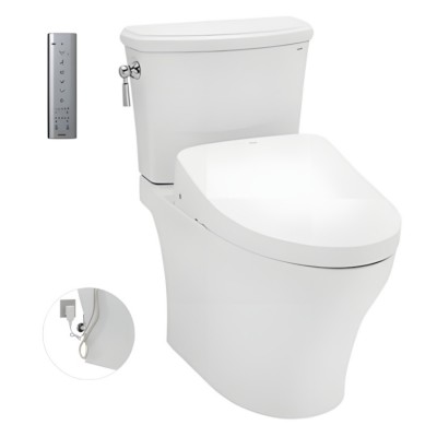 Bồn Cầu TOTO CS986GW11 Hai Khối Nắp Điện Tử Washlet S7 TCF4911Z
