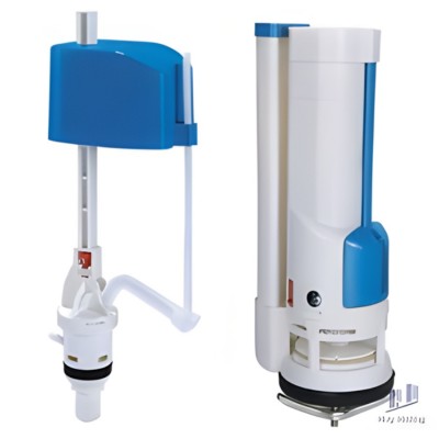 Bộ Xả Bồn Cầu Viglacera 1 Khối BXV1N Nhấn