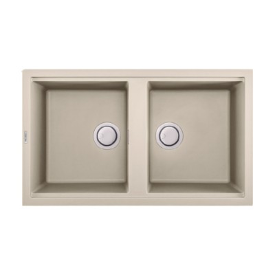 Chậu rửa đá Malloca Granite Nano - Màu kem BIANCO K-45062