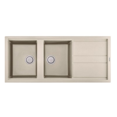 Chậu rửa đá Malloca Granite Nano - Màu kem BIANCO K-50062