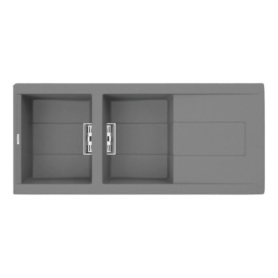 Chậu rửa đá Malloca Granite Nano – Màu Xám SMART K-500