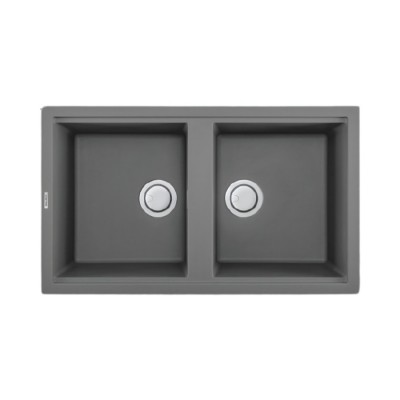 Chậu rửa đá Malloca Granite Nano - Màu xám TITANIUM K-45073