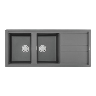 Chậu rửa đá Malloca Granite Nano - Màu xám TITANIUM K-50073