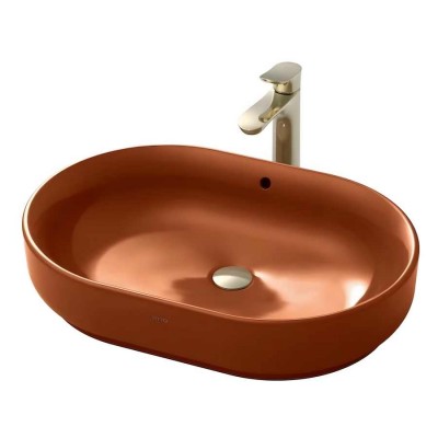 Chậu Rửa Lavabo TOTO LW896JW/F#SCR Đặt Bàn Sắc Đỏ 620x430 mm