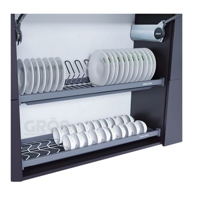 Giá Bát Cố Định Nan Oval Inox 304 GO304-H190 (900mm)