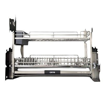 Giá Bát Nâng Hạ Nan Oval Inox 304 GROB GO304- 180NEW (800mm)