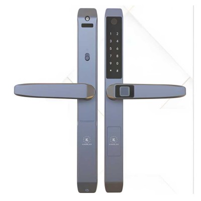 Khóa cửa nhôm Kassler KL-599TD Grey App TTlock, Remote