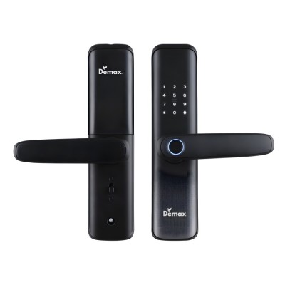 Khoá cửa vân tay Demax EL268 BN màu đen