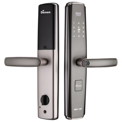 Khóa cửa vân tay Demax EL666 RM (Màu Đồng) App Wifi Công Nghệ Đức