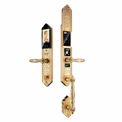 Khóa điện tử đại sảnh Hubert HB DSI8F EU Gold 24K