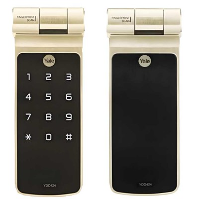 Khóa Điện Tử Yale YDD424 Gold Vân Tay Thông Minh
