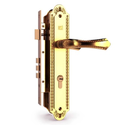 Khóa Tay nắm cửa Huy Hoàng HC 8561 PVD Gold