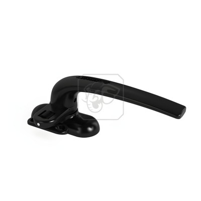 Khóa tay nắm cửa sổ Huy Hoàng AP01 hệ 55 Sơn đen