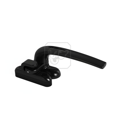 Khóa tay nắm cửa sổ Huy Hoàng AP01 hệ Xingfa Sơn đen
