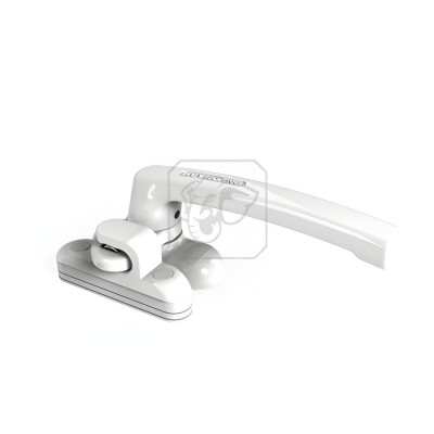 Khóa tay nắm cửa sổ Huy Hoàng AP02 hệ Xingfa Sơn trắng