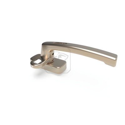 Khóa tay nắm cửa sổ Huy Hoàng AP03 hệ Xingfa điện zi Champagne