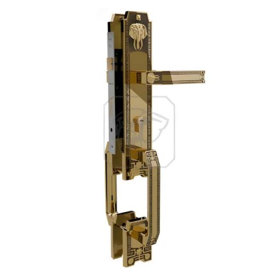 Khóa tay nắm đại sảnh Huy Hoàng HCP 8528