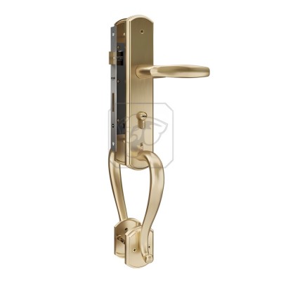 Khóa tay nắm đại sảnh Huy Hoàng HCX 8566