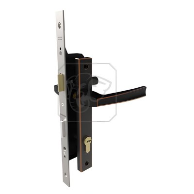 Khóa Tay Nắm Đơn Điểm Huy Hoàng APEX68 Mạ Đồng Đen American