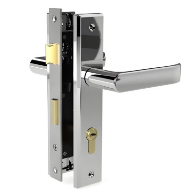 Khóa tay nắm Huy Hoàng EX 70-44-10 Trắng bạc