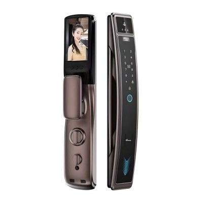 Khoá thông minh Demax SL818 AC App wifi, Chuông màn hình Của Đức