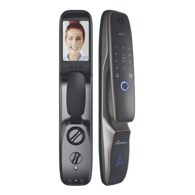 Khóa vân tay chuông màn hình Demax SL898 GC - Của Đức APP WIFI