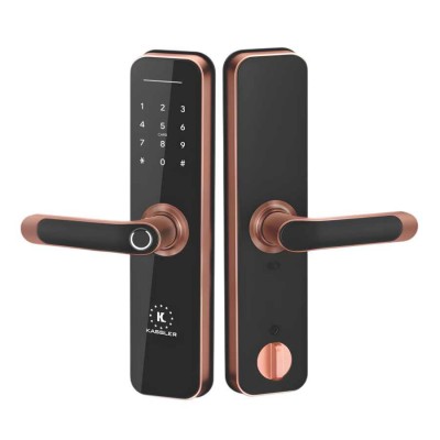 Khóa vân tay Kassler KL-696 Red Bronze App Remote