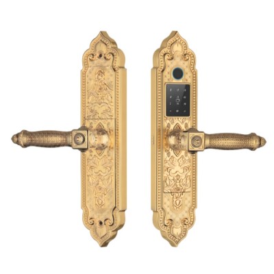 Khoá vân tay tân cổ điển Kassler KL-919 Pro Gold