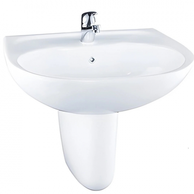 Lavabo TOTO LHT236CS Treo Tường Chân Ngắn