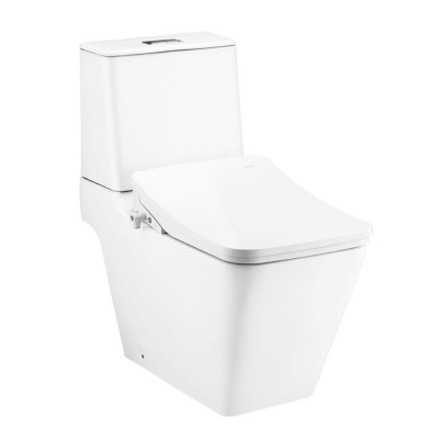 Bồn cầu 2 khối COTTO C12417(CV8) Nắp rửa điện tử C9208 Simply Modish