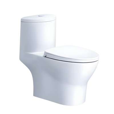 Bồn Cầu CAESAR C1375 (CD1375) Một Khối Nắp Êm