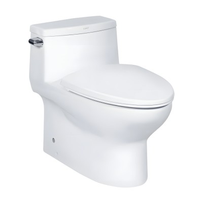 Bồn Cầu COTTO C10127 Một Khối Chloe Xả Gạt