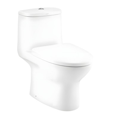 Bồn Cầu COTTO C1053 1 Khối Nắp C91252 Micc Xả Nhấn