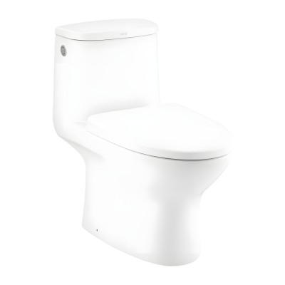 Bồn Cầu Cotto C105327 Một Khối Xả Chạm MICC