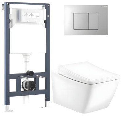 Bồn Cầu Cotto SC19337(F) Treo Tường Thoát Ngang