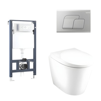 Bồn Cầu COTTO SC19507(F) Đặt Sàn Thoát Ngang 190mm