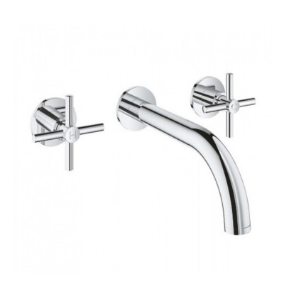 Vòi gắn tường 3 lỗ nóng lạnh Atrio GROHE 20164003