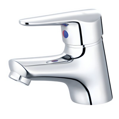 Vòi Nóng Lạnh Lavabo CAESAR B120CU Bộ Xả Nhấn